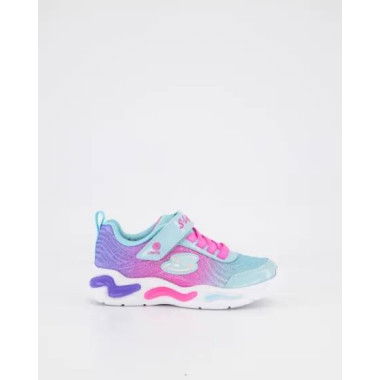 Skechers Kids S-lights: Wavy Beams Mint