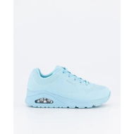 Detailed information about the product Skechers Women's Uno - Stand On Air Light Blue