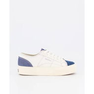 Detailed information about the product Superga Womens 2740 Platform Reverse Denim Avorio-blue-violet