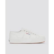 Detailed information about the product Superga Womens 2740 Platform Tumbled Leather 900 White