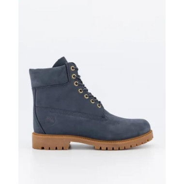 Timberland Mens Heritage 6-inch Boots Dark Blue Nubuck