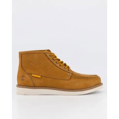 Timberland Mens Newmarket Mid Lace-up Chukka Boot Wheat Nubuck