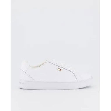 Tommy Hilfiger Flag Court Trainers White