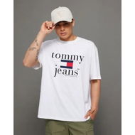 Detailed information about the product Tommy Hilfiger Logo Oversized Tee White