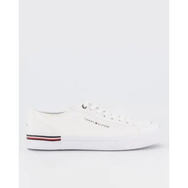 Tommy Hilfiger Mens Essential Signature Tape White