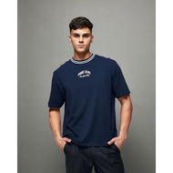 Detailed information about the product Tommy Hilfiger Oversized Tipping Tee Navy