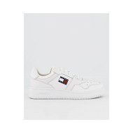 Detailed information about the product Tommy Hilfiger Retro Leather Basket Trainers White