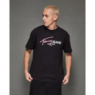 Detailed information about the product Tommy Hilfiger Tommy Jean Signature T-shirt Black