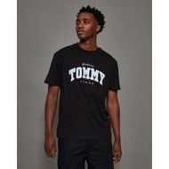 Detailed information about the product Tommy Hilfiger Varsity Logo Tee Black