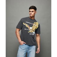 Detailed information about the product Tommy Hilfiger Vintage Eagle Tee New Charcoal