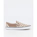 Vans Classic Slip-on Color Theory Checkerboard Warm Taupe. Available at Platypus Shoes for $99.99