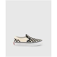 Detailed information about the product Vans Kids Checkerboard Slip-on (checkerboard) Black