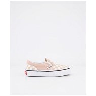 Detailed information about the product Vans Kids Classic Slip-on Color Theory Checkerboard Rose Smoke