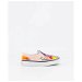 Vans Kids Classic Slip-on Rainbow Galaxy Pink. Available at Platypus Shoes for $69.99
