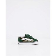 Detailed information about the product Vans Toddler Old Skool V Flame Camo Green