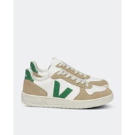 Detailed information about the product Veja Womens V-10 Leather Extra-white_emeraude_sahara