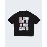 Detailed information about the product Zanerobe Stamps Lounge Tee Black