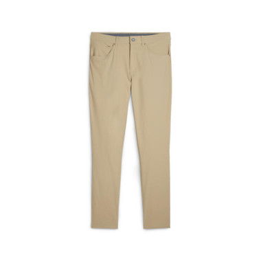 101 5 Pocket Men's Golf Pants in Prairie Tan, Size 30/32, Polyester by PUMA