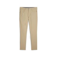 Detailed information about the product 101 5 Pocket Men's Golf Pants in Prairie Tan, Size 34/32, Polyester by PUMA