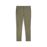 Detailed information about the product 101 Men's Golf 5 Pockets Pants in Dark Sage, Size 32/32, Polyester by PUMA