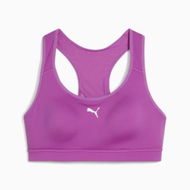 Detailed information about the product 4KEEPS RUN Medium Support Bra in Wild Berry, Size XS, Polyester/Elastane by PUMA