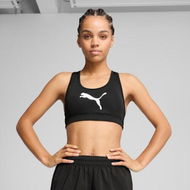 Detailed information about the product 4KEEPS Women's Bra in Black/Big White Cat, Size XS, Polyester/Elastane by PUMA