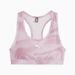 4KEEPS Women's Training Bra in Grape Mist/Run Aop, Size Small, Polyester/Elastane by PUMA. Available at Puma for $30.00