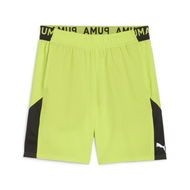 Detailed information about the product 7 Stretch Woven Men's Training Shorts in Lime Pow/Black, Size 2XL, Polyester by PUMA