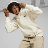 Detailed information about the product 75 Logo Celebration Men's Hoodie in Beige Heather, Size Large, Cotton by PUMA