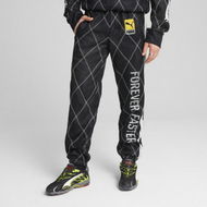 Detailed information about the product A$AP ROCKY x Distressed Sweatpants Unisex in Black, Size Small, Polyester by PUMA