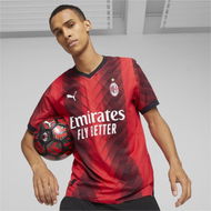 Detailed information about the product AC Milan 23/24 Home Authentic Men's Jersey Shirt in For All Time Red/Black, Size Large, Polyester by PUMA