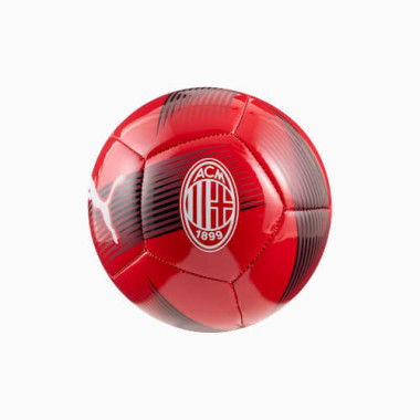 AC Milan Essentials Mini Football in For All Time Red/White by PUMA