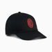 AC Milan Essentials Unisex Cap in Black/For All Time Red, Cotton by PUMA. Available at Puma for $21.00