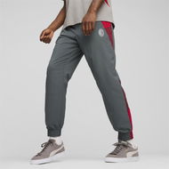 Detailed information about the product AC Milan Men's Woven Pants in Team Regal Red/Fast Red/Cool Dark Gray, Size Small, Polyester by PUMA