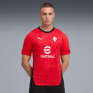 Detailed information about the product AC Milan Training Jersey Shirt Men in For All Time Red/Black, Size XL, Polyester by PUMA