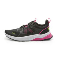 Detailed information about the product Anzarun 2.0 Trainers Youth Shoes in Black/Lily Pad/Glowing Pink, Size 4, Textile by PUMA Shoes