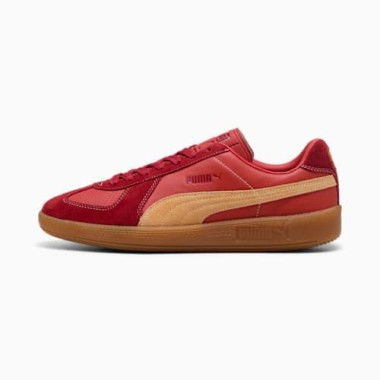 Army Trainer City Unisex Sneakers in Red Fire/Dark Crimson, Size 6.5, Synthetic by PUMA