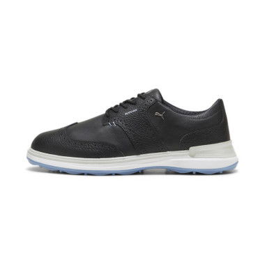 AVANT Wingtip Men's Golf Shoes in Black, Size 8.5, Synthetic by PUMA Shoes