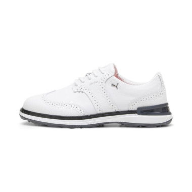 AVANT Wingtip Men's Golf Shoes in White, Size 14, Synthetic by PUMA Shoes