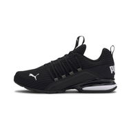 Detailed information about the product Axelion Block Men's Running Shoes in Black/White, Size 12, Rubber by PUMA Shoes