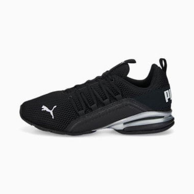 Axelion LS Men's Running Shoes in Black/White, Size 11, Synthetic by PUMA Shoes