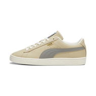 Detailed information about the product Basket Classic XXI Muted Unisex Sneakers in Putty/Stormy Slate/Gold, Size 4.5, Textile by PUMA