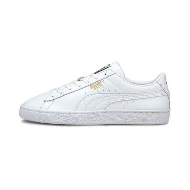 Basket Classic XXI Unisex Sneakers in White, Size 13, Textile by PUMA