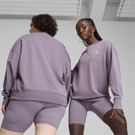 Detailed information about the product BETTER CLASSICS Relaxed Women's Crew Top in Pale Plum, Size Large, Cotton by PUMA