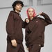 BETTER CLASSICS Unisex Hoodie in Espresso Brown, Size Small, Cotton by PUMA. Available at Puma for $100.00