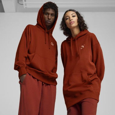 BETTER CLASSICS Unisex Hoodie in Mars Red, Size Medium, Cotton by PUMA