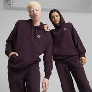 Detailed information about the product BETTER CLASSICS Unisex Hoodie in Midnight Plum, Size Small, Cotton by PUMA