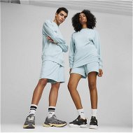 Detailed information about the product BETTER CLASSICS Unisex Shorts in Turquoise Surf, Size Medium, Cotton by PUMA