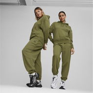 Detailed information about the product BETTER CLASSICS Women's Sweatpants in Olive Green, Size Large, Cotton by PUMA