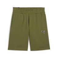 Detailed information about the product Better Essentials Men's Long Shorts in Olive Green, Size Medium, Cotton by PUMA